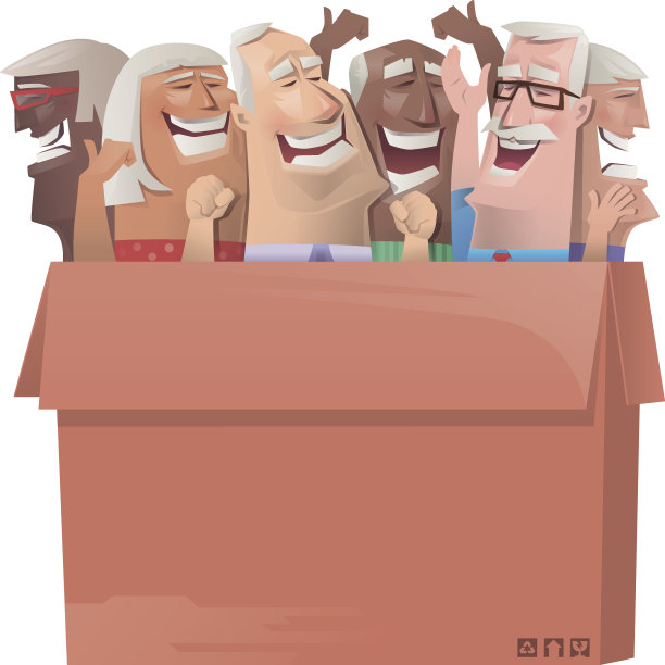 老年人快乐欢呼图片下载