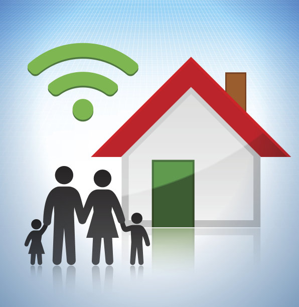 Wi-Fi棍图家庭和家庭图片下载