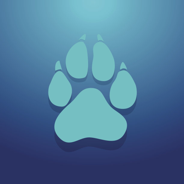 爪印图标图片下载