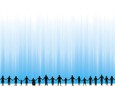 团队合作，社区，牵手背景图片下载