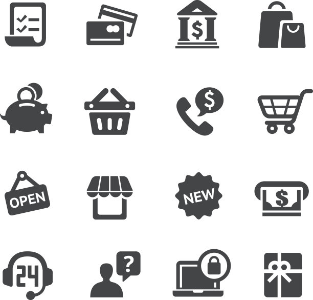 购物图标-极致系列图片下载