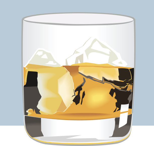 威士忌玻璃图片下载