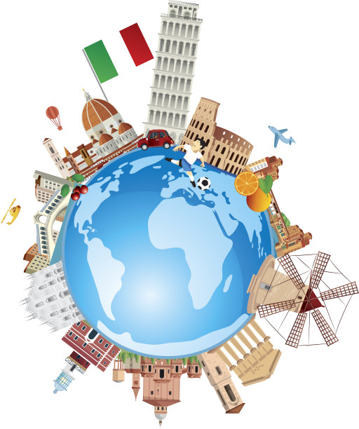 城市建筑的低视角图片下载