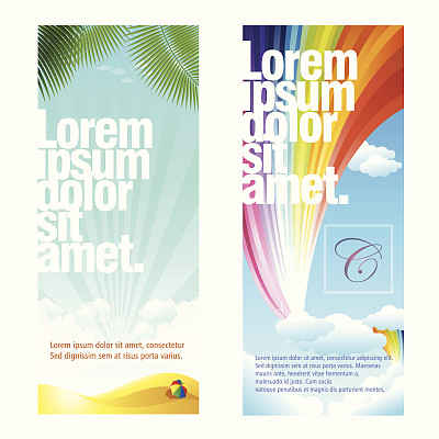 垂直的横幅图片下载