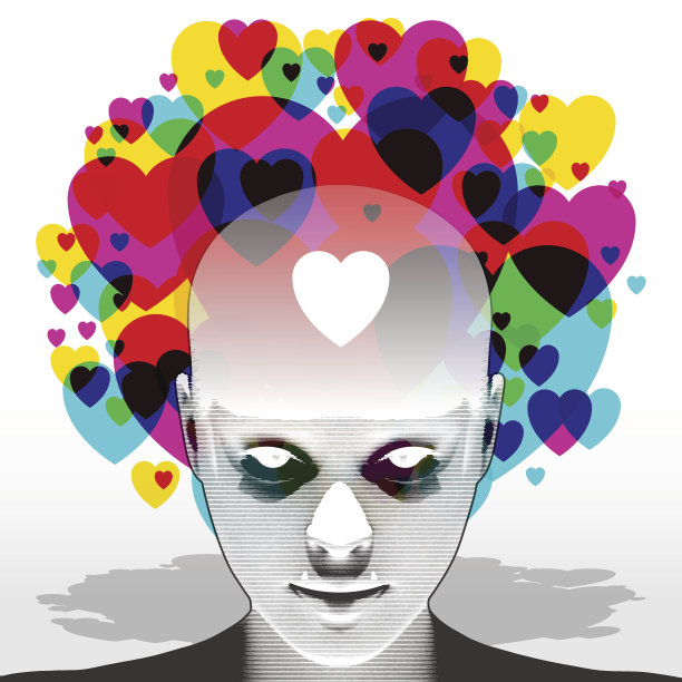 女人-有爱心图片下载