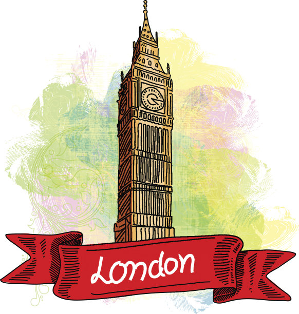 大本钟，伦敦，图画图片下载