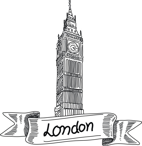 大本钟，伦敦，图画图片下载