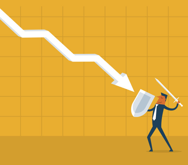 经济衰退素材图片