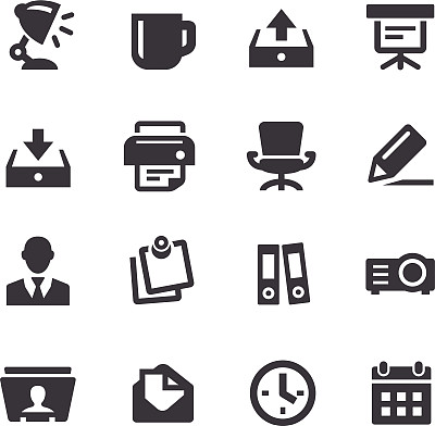 办公室图标-顶点系列图片下载