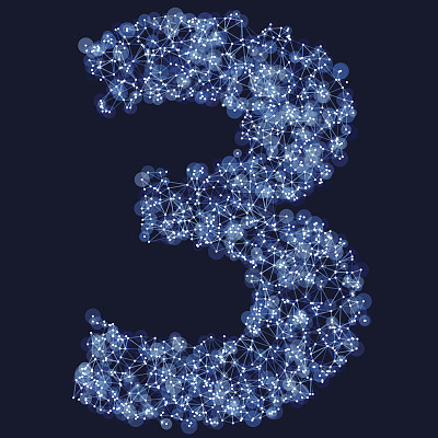 第三，蓝色网络网格图片下载