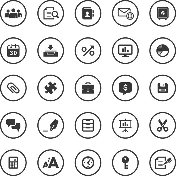 圆圈图标设置|业务图片下载