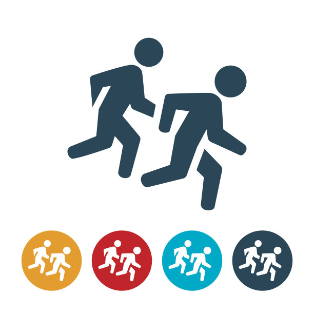 跑步者的图标图片下载