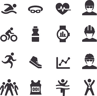 铁人三项图标-极致系列图片下载