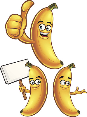 香蕉卡通套装C图片下载