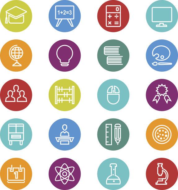教育图标设置图片下载