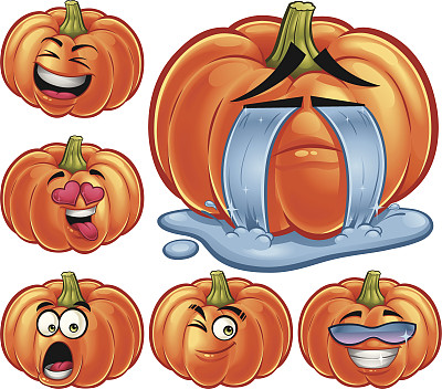 南瓜卡通套装B图片下载