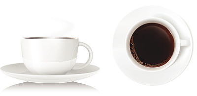 茶杯——向量图片下载