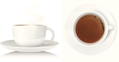 茶杯——向量图片下载