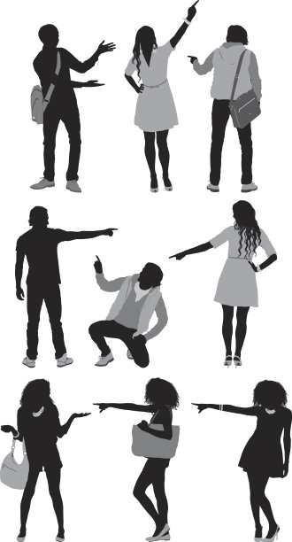 人们在不同的行动中图片下载