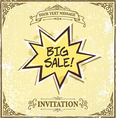 黄色的招牌图片下载