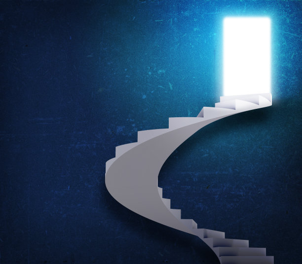 螺旋楼梯和魔法门图片下载