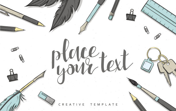 模板设计概念草图为市场。概念模型图片下载