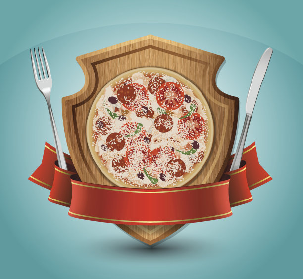 披萨会徽图片下载