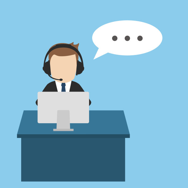 呼叫中心矢量图图片下载