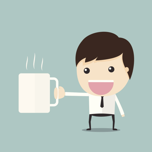 咖啡的男人图片下载