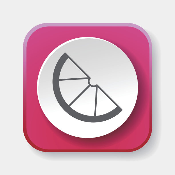 水果的橙色图标图片下载