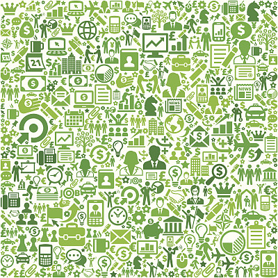 无缝背景上的商业图标模式图片下载