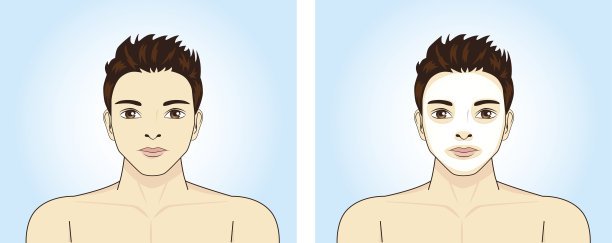 一个年轻人的画像图片下载