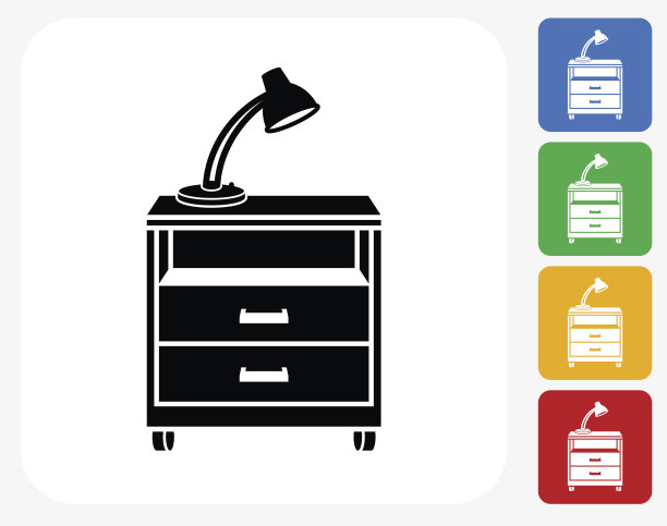 文件柜图标平面设计图片下载