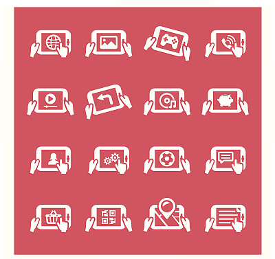 数字平板电脑图标图片下载