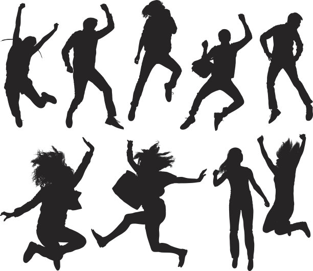 人们在不同的行动中图片下载