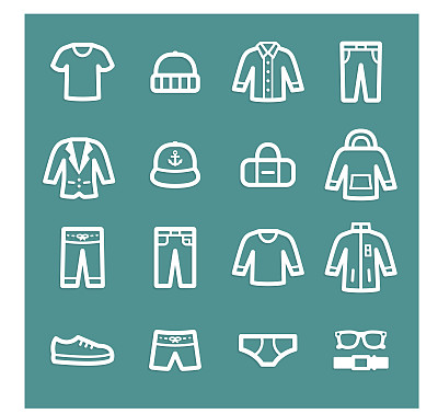 男装的图标图片下载