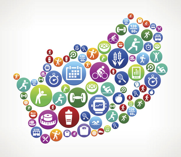 南非健康和饮食矢量按钮模式图片下载