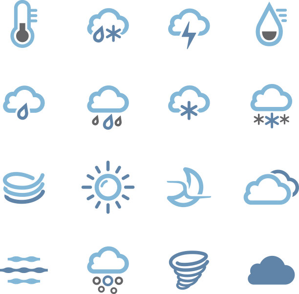 天气图标集- Conc系列图片下载