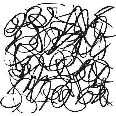 黑白抽象铅笔涂鸦背景图片下载