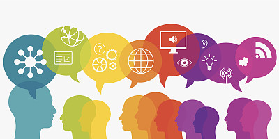 网络研讨会线性概念图片下载