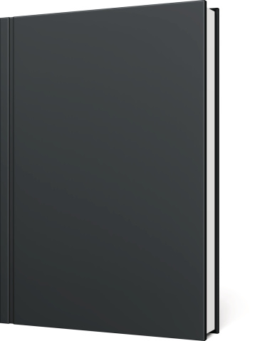 黑色空白的书图片下载