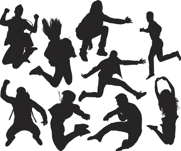 人们在不同的行动中图片下载