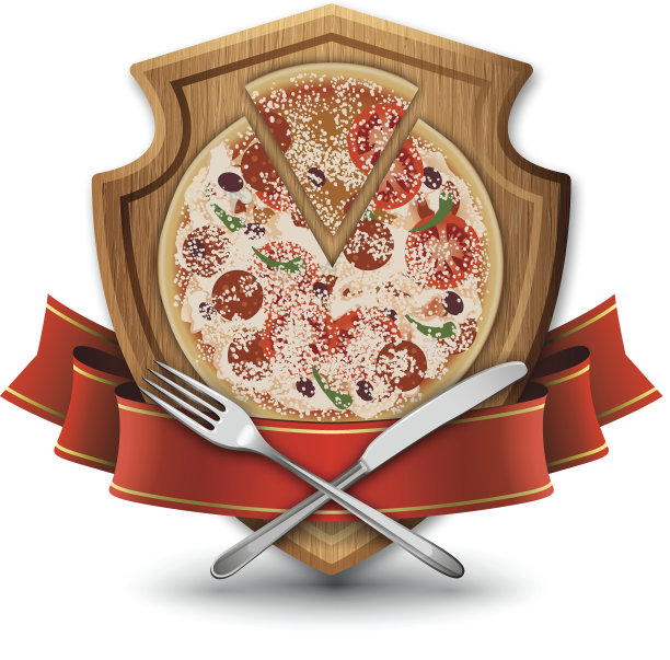 比萨餐厅标志图片下载