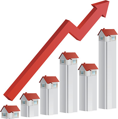 房子条形图图片下载