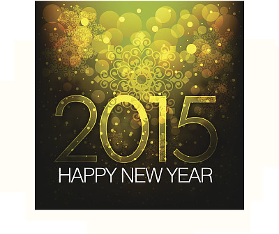 2015年，新年庆祝背景图片下载