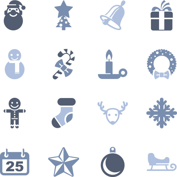 圣诞节的图标图片下载