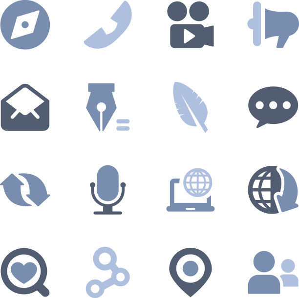 沟通的图标图片下载