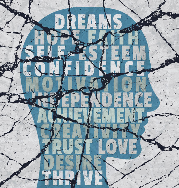 心理健康、抑郁、障碍、丧失信心图片下载