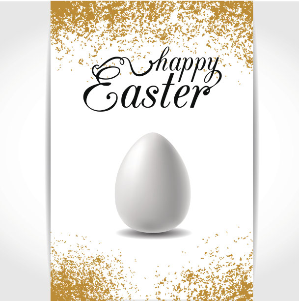 带着复活节快乐贺卡。图片下载