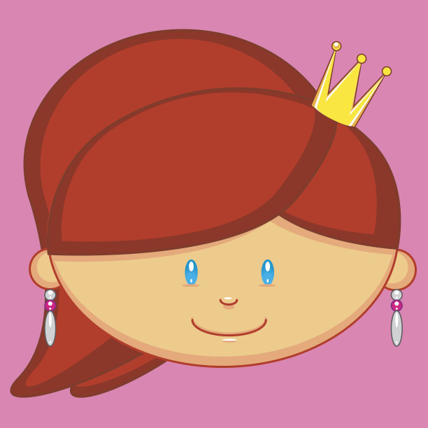 微笑的公主图片下载